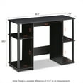 thumbnail image 4 of Furinno 15112 JAYA Compact Computer Study Desk, Espresso, 4 of 7