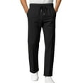 thumbnail image 2 of Sentmoon Pants for Men Workout Pants for Men Men's Sports Pants Solid Color Casual Men's Pants Small Leg Pants Men's Pants for Weekend and Lounge Wear S, 2 of 5