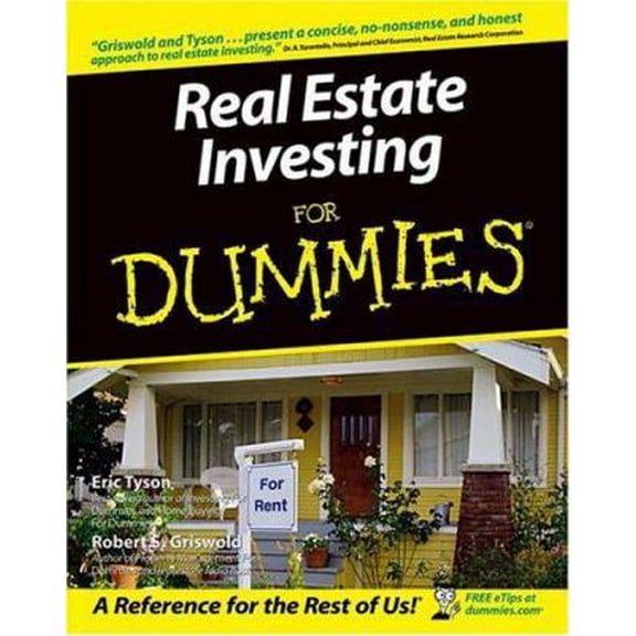 Pre-Owned Real Estate Investing For Dummies (Paperback) 0764525654 9780764525650