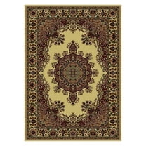 Radici Usa Castello Area Rug 1191 Ivory Medallion Floral 2' 2" x 7' 7" Rectangle