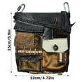 thumbnail image 3 of Durable Denim Tool Bag for Efficient Work and Home Organization Storage, 3 of 8