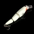 thumbnail image 2 of RICHMJ Jointed Fishing Lures, Multi Jointed Lifelike Swimbaits Hard Crankbaits, Topwater Bait Slow Sinking Hard Lure Fishing Tackle for Bass Pike Muskie Freshwater Saltwater (A), 2 of 5