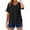 Black, variant on Womens Tops Trendy, Duoif Linen Button Front Top, Lightweight Summer Beach Shirts for Women Light Yellow S