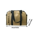 thumbnail image 2 of SMihono Closet Organizers and Storage for Clothes Firewood Storage Bag Timber Storage Bag Foldable Storage Bag Logging And Wood Outdoor Multi-function Handbag Storage Trunks and Bag, 2 of 8