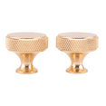 thumbnail image 3 of 10 Pack Champagne Bronze Knurled Cabinet Knobs Round Kitchen Cabinet Pulls for Drawer Dresser, Cupboard and Wardrobe, 3 of 8