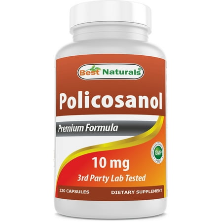 Best Naturals Policosanol 10 mg 120 Capsules