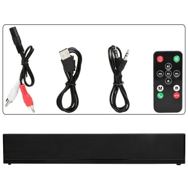 20W Wireless Bluetooth Surround Sound Bar Desktop Speaker System TV Home Theater Soundbar