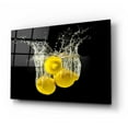 thumbnail image 2 of Epic Art 'Lemon Splash' by Epic Portfolio, Acrylic Glass Wall Art, 24"x16", 2 of 8