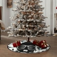 thumbnail image 6 of Kll Black Head Woman With Panda Hair Christmas Tree Skirt 48",Party Decorations Farmhouse For Christmas Decorations Holiday Party, 6 of 8