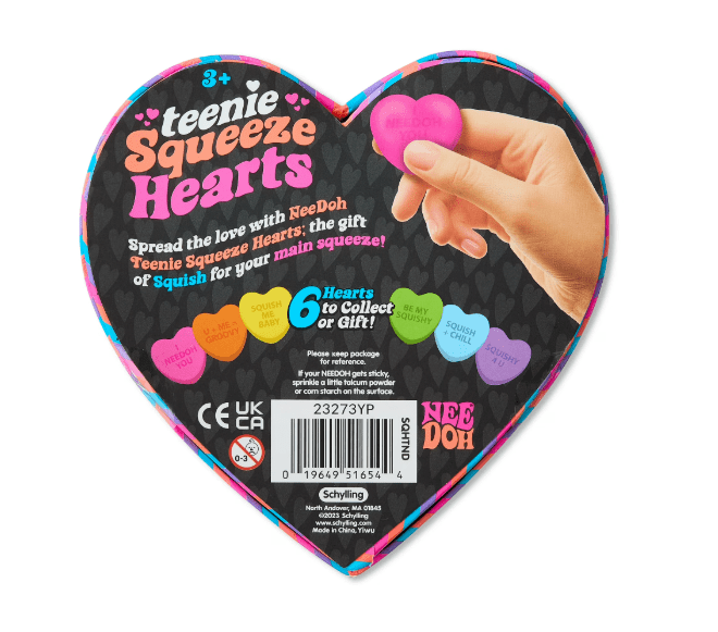 Nee Doh Squish Heart Mini, 1 pack