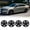 18 inch- Black Lacquer, variant on 18 inch Hubcaps for 2014-2020 Chevy Impala Bolt-on Black Lacquer, PP Steel Wheel Rim Covers(4 Pack)