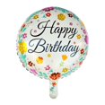 thumbnail image 1 of (Modelo Popular) Feliz Cumpleaños 18 Pulgadas Celebración Globos De Helio De Papel De Aluminio Redondo Para Fiesta De Para Niños, 1 of 4