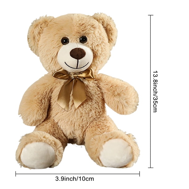Teddy Bear Plush Doll Huggable Stuffed Animal Toy PP Cotton Kids