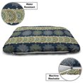 thumbnail image 3 of Eastern Pet Bed, Bohemian Motifs Vertical Borders Moroccan Ottoman Cultures Inspired, Chew Resistant Pad for Dogs and Cats Cushion with Removable Cover, 24" x 39", Multicolor, by Ambesonne, 3 of 4
