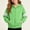 Green, variant on Amidoa Girls Graphic Hoodies Zip Up Hooded Sweatshirt Kids Cute Casual Long Sleeve Fall Winter ClothesGray Size 9-10 Years