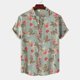 thumbnail image 5 of Hawaiian Shirt For Men, Men's Vintage Button Down Bowling Shirts Short Sleeve Summer Beach Shirt 2XL, 5 of 5