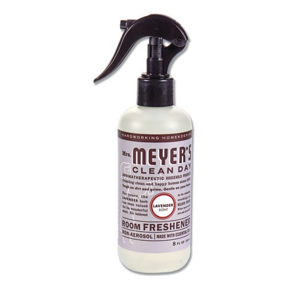 Mrs. Meyer's Clean Day Room Freshener Spray, Lavender - Non-Aerosol, Deodorizing - 2 Pack, 8 Oz