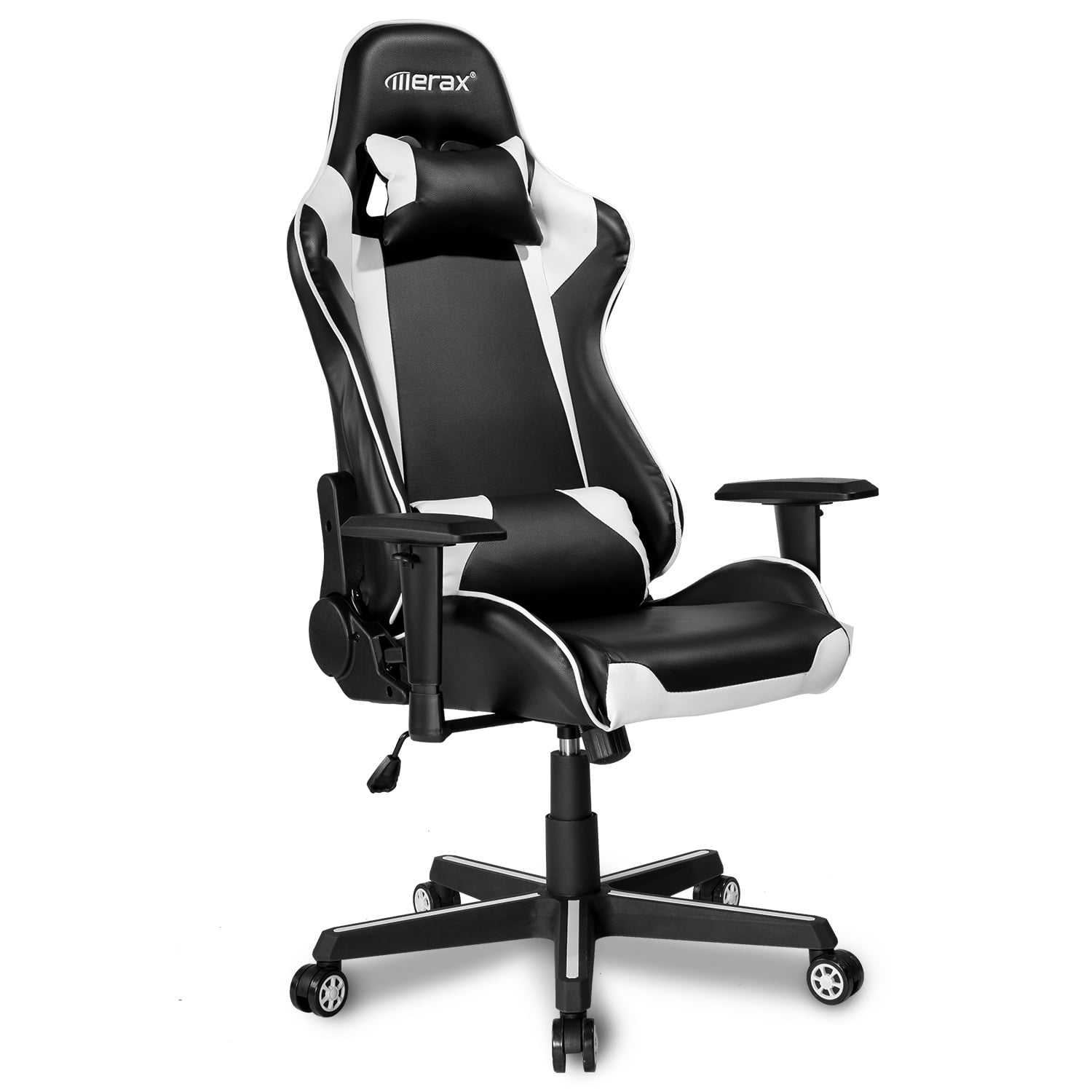 Details about   Executive Office Chair Computer Gaming Chair Swivel Recliner Leather Desk Chairs 