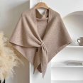 thumbnail image 2 of Shawl Wraps Women Knitted Shawl Cardigan Cape Wool Shoulder Top Sweater Scarf, 2 of 5