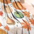 thumbnail image 3 of Fall Pumpkins and Autumn Leaves Blanket,Comfortable Soft Lamb Wool Throw Blanket,All Season,Warm Lightweight Blankets for Sofa Bed Couch Living Room Chair,30"x40", 3 of 4