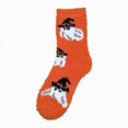 thumbnail image 2 of NOLDARES 1 Pairs Halloween Socks,Funny Novelty Crew Horror Socks Novelty Ghost Stocking Stocking(Z196-Orange), 2 of 4
