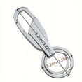 thumbnail image 3 of Konghyp Clearance Stainless Steel Keychain Pendant – Thickened Lock Keychain for Men – Durable and Fast Hanging Ring for Securely Holding Your Keys, 3 of 4