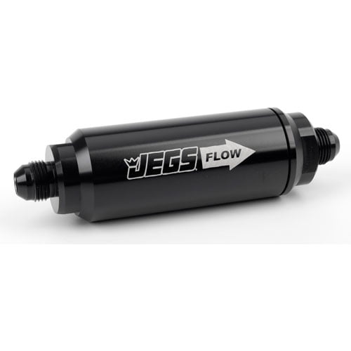 JEGS 150005 Black InLine Fuel Filter