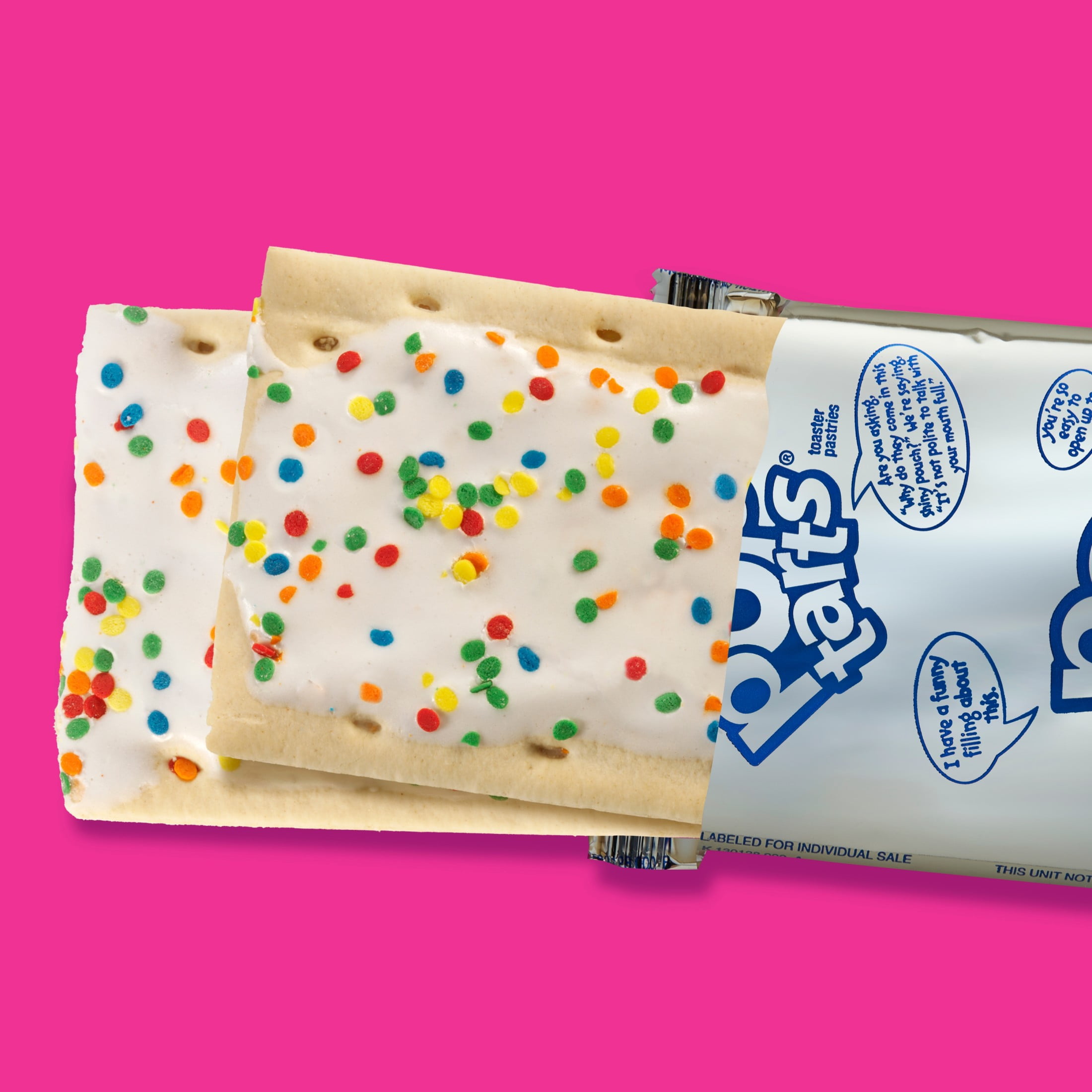 (8 pack) Pop-Tarts Frosted Confetti Cupcake Toaster Pastries, Breakfast Foods, Shelf-Stable, 27 oz (16 Count)