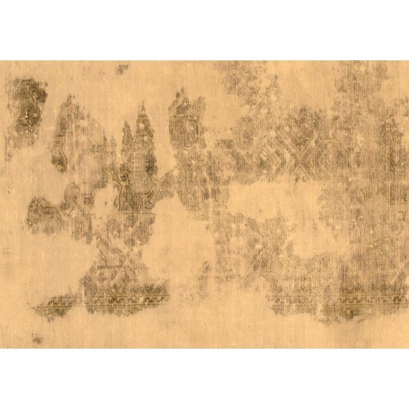 Ahgly Company Indoor Rectangle Abstract Brown Modern Area Rugs, 5' x 8'