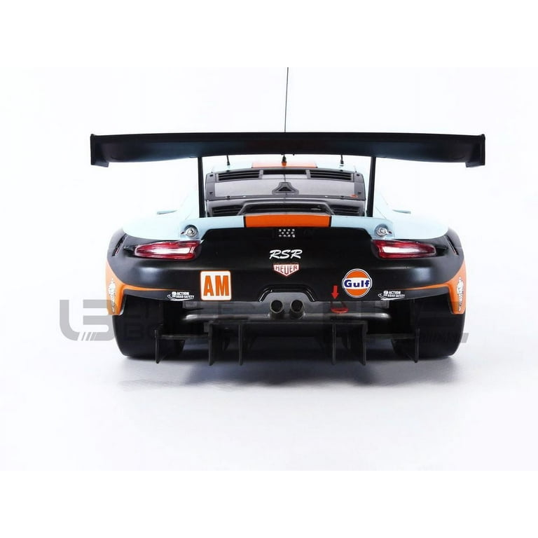Porsche 911 GT3 RSR type 991 Gulf 24h Le Mans N° 86 1/43 IXO