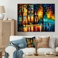 thumbnail image 2 of Designart Colorful Montreal City III Canvas Wall Art, 2 of 5