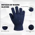 thumbnail image 4 of Yacht & Smith 12 Pack Wholesale Bulk Winter Gloves For Men Woman, Bulk Pack Warm Winter Thermal Gloves (Assorted, 12), 4 of 7