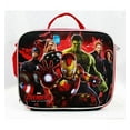 thumbnail image 1 of Lunch Bag - Marvel - Avengers All Heroes Black/Red New a02259, 1 of 3