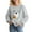 #A38-Gray, variant on Abcomgle Halloween Sweatshirt Girls Size 10-12 Funny Witchs Hat Ghost Graphic Pullover Sweatshirts Cotton Crewneck Long Sleeve Shirt for Teen Girls Casual Winter Clothing for Teen Girls,8-9 Years
