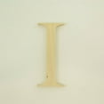 thumbnail image 3 of Package of 1, 12 Inch X 1/2" Thickness Baltic Birch Wood Letter I in The Times New Roman Font, Thick, Upper Case for Art & Craft Project, Made in USA, 3 of 4