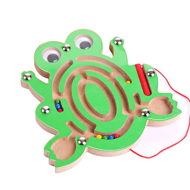 Vogacara 2019 nuevo 1PC niños dibujos animados lindo laberinto juguete niños juego de rompecabezas de juguete educativo temprano cerebro Juguetes Educativos No.02 Vogacara WJ1802-02