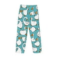 thumbnail image 5 of Fotbe Cartoon Funny Goose Men's Pajama Pants,Sleepwear Pants,Pj Bottoms Drawstring And Pockets-Small, 5 of 9