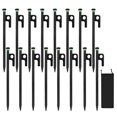 thumbnail image 1 of Estacas para Tienda HOLANHING de Acero Forjado de Alta Resistencia 20 cm Paquete de 16, 1 of 8