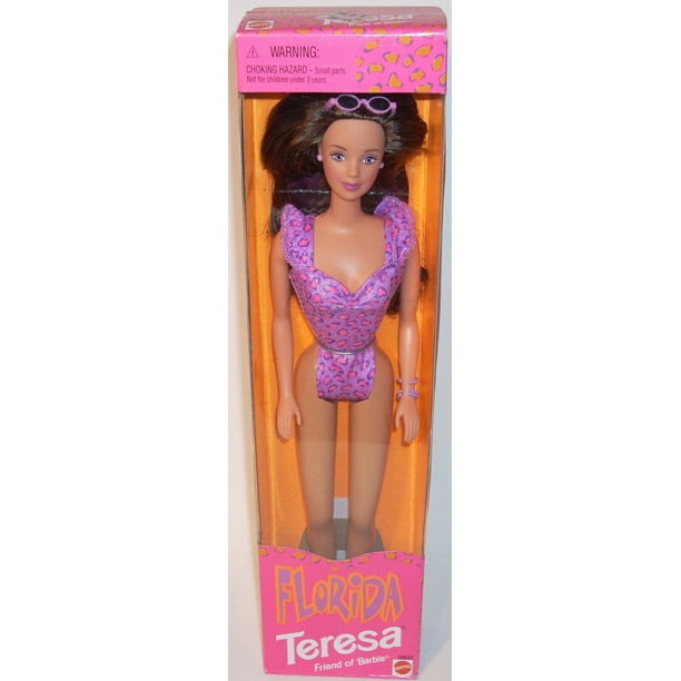 Barbie Florida Vacation Teresa Doll Friend of Barbie 1998 Mattel 20537 Walmart Business Supplies