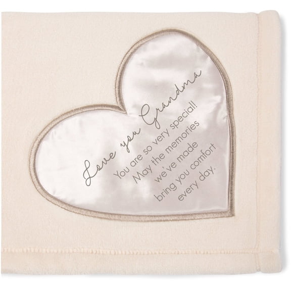 Pavilion Gift Company Comfort Blanket, 50" x 60", Beige