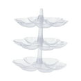 thumbnail image 2 of s de 3 niveles, soportes para cupcakes de postre, soporte para licencia de exhibición de postre de torre, de aperitivos, cuenco para Claro Macarena Canasta de frutas, 2 of 7