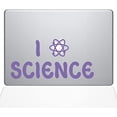 thumbnail image 1 of The Decal Guru I Atom Science Decal Vinyl Sticker, 13" MacBook Pro (2015 & Older Models), Lavender (1365-MAC-13P-LAV), 1 of 1