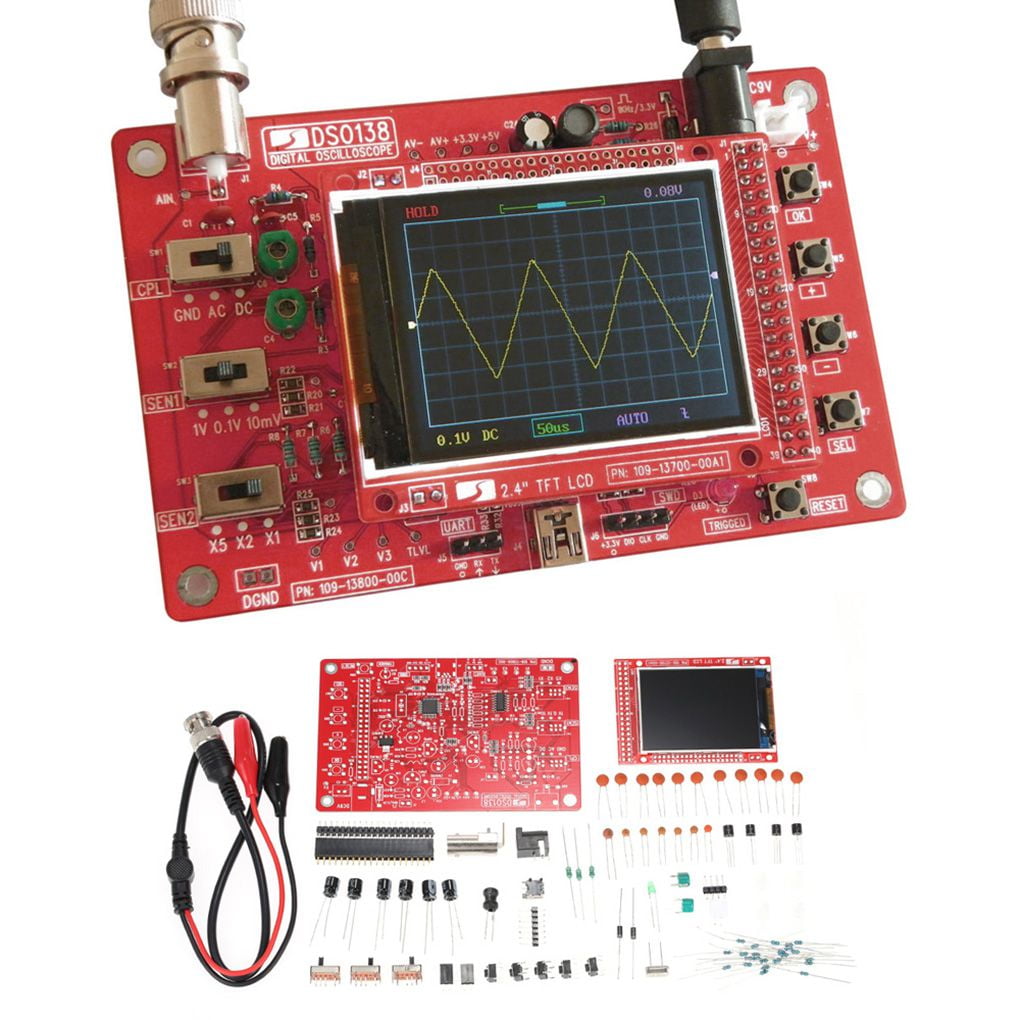 Digital Oscilloscope DIY Open Source Handheld Mini Oscillograph Shell