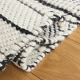 thumbnail image 6 of SAFAVIEH Natura Joyce Striped Area Rug, Black/Ivory, 4' x 6', 6 of 9