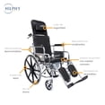 thumbnail image 2 of Silla de Ruedas Reposet HILPHY MEDICAL con Elevapiernas de Lujo, 2 of 8