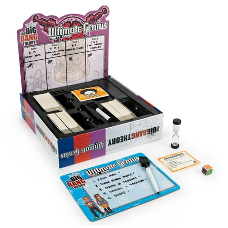 Big Bang Theory TV Show Ultimate Genius Party Game for Teens, Adults, and Kids 12 and Up