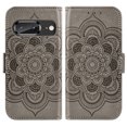 thumbnail image 6 of Asuwish Compatible with Google Pixel 8 5G Wallet Case Lanyard Leather Flip Card Holder Stand Wrist Strap Cell Phone Cover for Pixel8 Eight Women Men Gray, 6 of 9