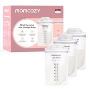 Momcozy Breastmilk Storage Bags 80 Ct, Temp-Sensing Discoloration Breastfeeding Storage Bag 6oz/180ml