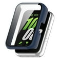thumbnail image 3 of Pebbuoy Watch Case with Tempered Glass Screen Protector for Galaxy Fit3 SM-R390 Full-Coverage Shockproof Bumper Scratch-Resistant PC Material Smartwatch Protective Cover, 3 of 8