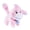 Pink, variant on Blue Blue Electronic Stuffed Donkey Toy That Walks And Makes Realistic Braying Sound Interactive Pet Plush For Children